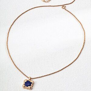 💙 Artisan Original Organic Lapis Lazuli Pendant Necklace | S925 Gold